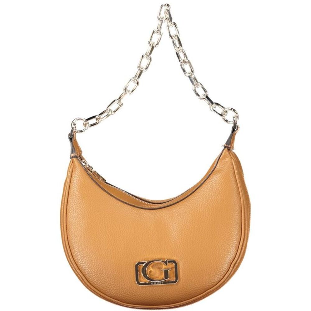 Guess Jeans Marrone Poliuretano Women Women's Handbag
